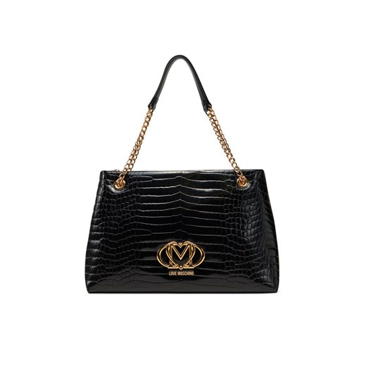 LOVE MOSCHINO Torebka JC4045PP1MLE100A Czarny ze sklepu MODIVO w kategorii Torebki damskie - zdjęcie 182667135