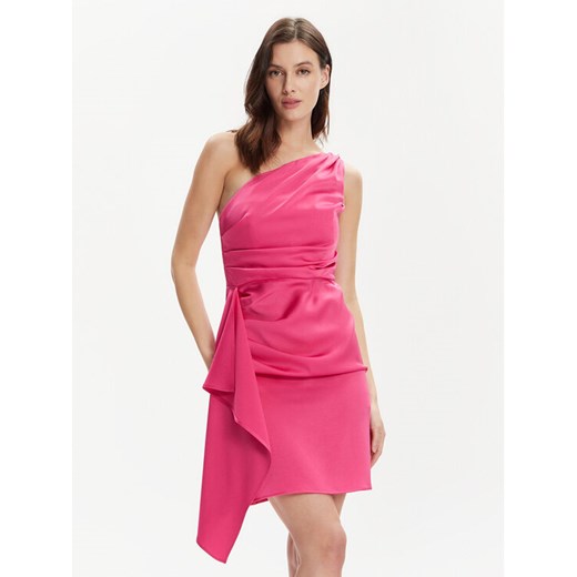 Marella Sukienka koktajlowa Tunisi 2413221262 Różowy Slim Fit ze sklepu MODIVO w kategorii Sukienki - zdjęcie 182667195