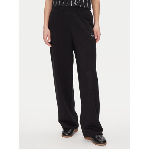 Karl Kani Spodnie dresowe Signature Os 61030062 Czarny Relaxed Fit ze sklepu MODIVO w kategorii Spodnie damskie - zdjęcie 182667217