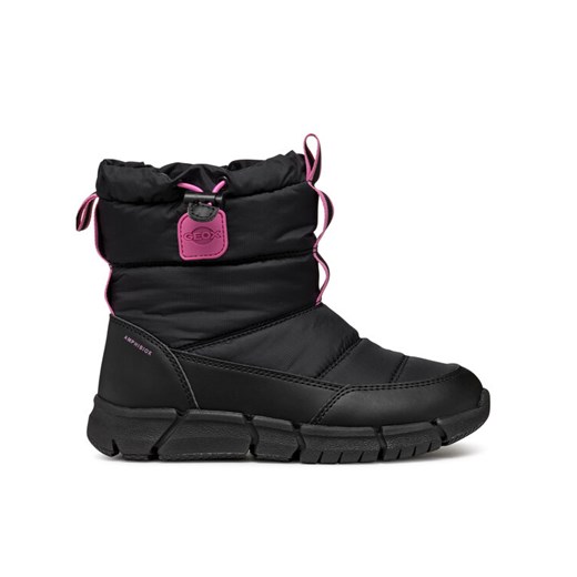 Geox Śniegowce J Flexyper Girl B Ab J46APB 0FU54 C9B8L S Czarny ze sklepu MODIVO w kategorii Buty zimowe dziecięce - zdjęcie 182667235