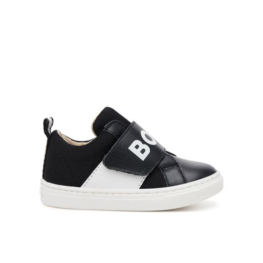 BOSS Sneakersy J52161 S Czarny ze sklepu MODIVO w kategorii Buty sportowe dziecięce - zdjęcie 182667239