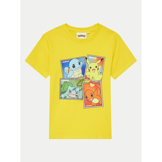 OVS T-Shirt 2099003 Żółty Regular Fit ze sklepu MODIVO w kategorii T-shirty chłopięce - zdjęcie 182667245