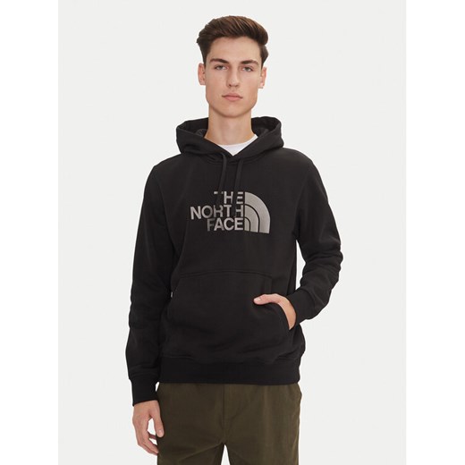 The North Face Bluza Drew Peak NF0A89EM Czarny Regular Fit ze sklepu MODIVO w kategorii Bluzy męskie - zdjęcie 182667378