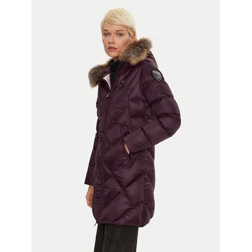 Blauer Kurtka puchowa 24WBLDK03052 Bordowy Regular Fit ze sklepu MODIVO w kategorii Kurtki damskie - zdjęcie 182667457