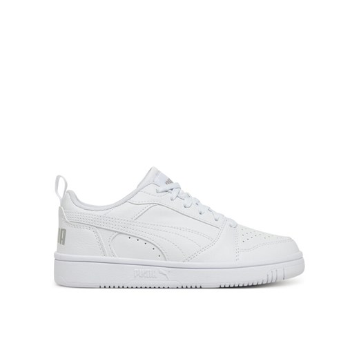 Puma Sneakersy Rebound V6 Lo Jr 393833 03 Biały ze sklepu MODIVO w kategorii Buty sportowe dziecięce - zdjęcie 182667608