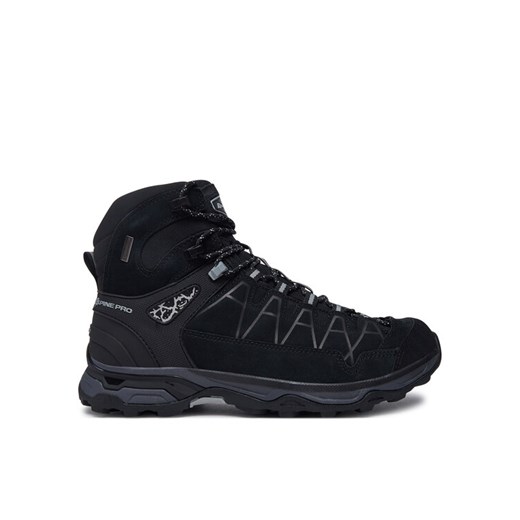ALPINE PRO Trekkingi Vete UBTD406990PL Czarny ze sklepu MODIVO w kategorii Buty trekkingowe męskie - zdjęcie 182667699