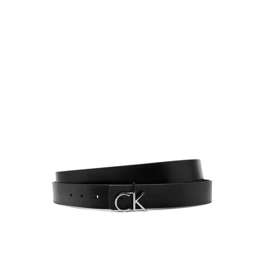 Calvin Klein Pasek Damski Ck Reversible Belt 3.0_Mono K60K612934 Czarny ze sklepu MODIVO w kategorii Paski damskie - zdjęcie 182667756