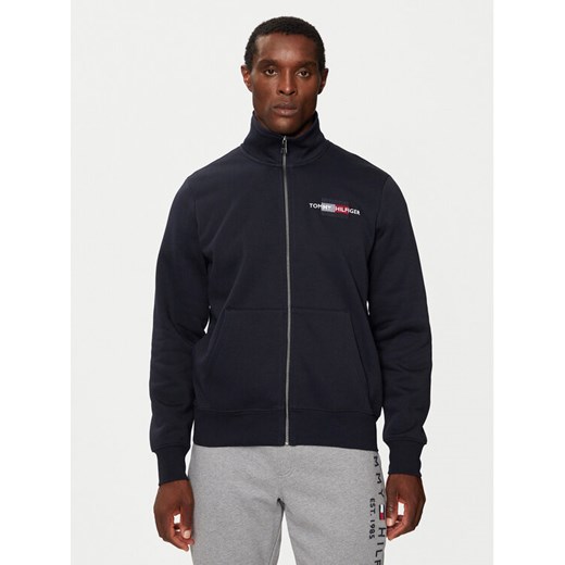 Tommy Hilfiger Bluza MW0MW35539 Granatowy Regular Fit ze sklepu MODIVO w kategorii Bluzy męskie - zdjęcie 182667826