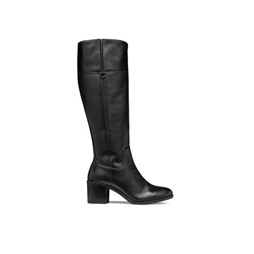 Geox Kozaki D New Asheel D46FSA 00043 C9999 Czarny ze sklepu MODIVO w kategorii Kozaki damskie - zdjęcie 182667839