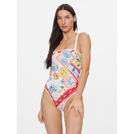 Seafolly Strój kąpielowy Wish You Were Here 11126DD100 Kolorowy ze sklepu MODIVO w kategorii Stroje kąpielowe - zdjęcie 182667888