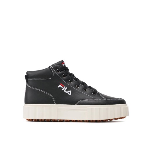 Fila Sneakersy Sandblast Mid Wmn FFW0187.80010 Czarny ze sklepu MODIVO w kategorii Trampki damskie - zdjęcie 182667919