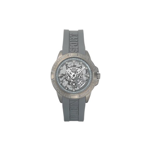 Plein Sport Zegarek Touchdown Camo PSFBA0223 Szary ze sklepu MODIVO w kategorii Zegarki - zdjęcie 182667939