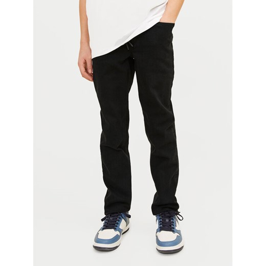 Jack&Jones Junior Jeansy Glenn 12260575 Czarny Slim Fit ze sklepu MODIVO w kategorii Spodnie chłopięce - zdjęcie 182667955