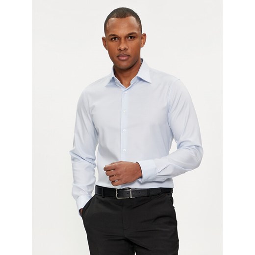 Michael Kors Koszula MD0DS01032 Błękitny Slim Fit ze sklepu MODIVO w kategorii Koszule męskie - zdjęcie 182668055