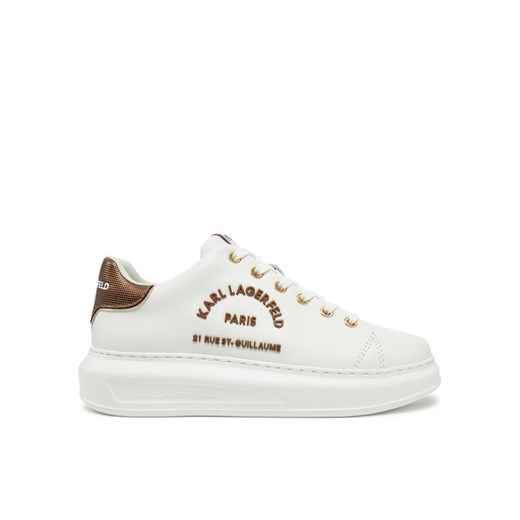 KARL LAGERFELD Sneakersy Kapri KL62539M Biały ze sklepu MODIVO w kategorii Buty sportowe damskie - zdjęcie 182668057