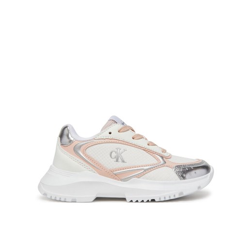Calvin Klein Jeans Sneakersy V3A9-82031-1695Y M Biały ze sklepu MODIVO w kategorii Buty sportowe dziecięce - zdjęcie 182668118