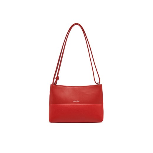 Calvin Klein Torebka Ck Mixmedia Convertible Sm Bag K60K613009 Czerwony ze sklepu MODIVO w kategorii Torebki damskie - zdjęcie 182668129