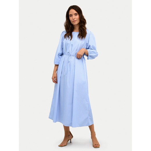 Kaffe Sukienka koszulowa Mackie 10508856 Niebieski Relaxed Fit ze sklepu MODIVO w kategorii Sukienki - zdjęcie 182668156