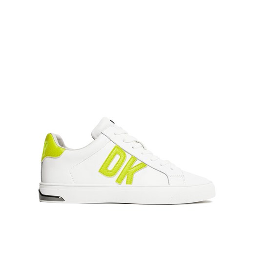 DKNY Sneakersy Abeni K1486950 Biały ze sklepu MODIVO w kategorii Trampki damskie - zdjęcie 182668167