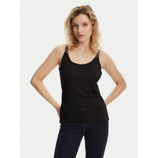 Morgan Top 251-DIDOA Czarny Slim Fit ze sklepu MODIVO w kategorii Bluzki damskie - zdjęcie 182668196
