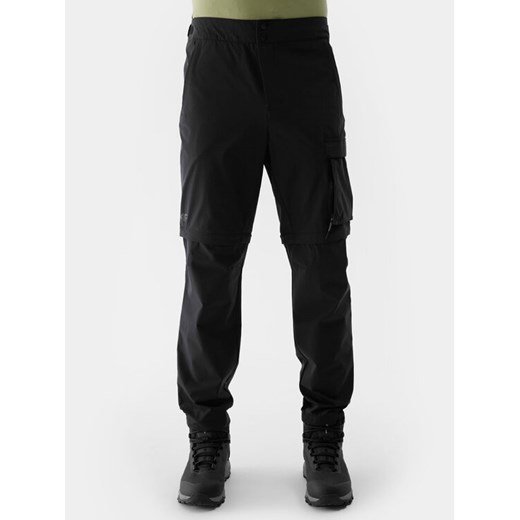 4F Spodnie outdoor 4FWSS24TFTRM485 Czarny Regular Fit ze sklepu MODIVO w kategorii Spodnie męskie - zdjęcie 182668327