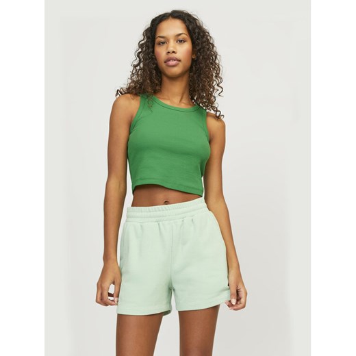 JJXX Top Fallon 12200401 Zielony Slim Fit ze sklepu MODIVO w kategorii Bluzki damskie - zdjęcie 182668367