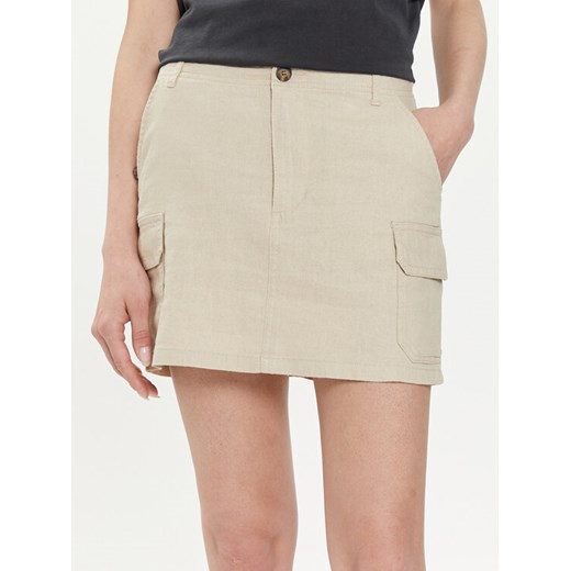 ONLY Spódnica mini Malfy-Caro 15310982 Beżowy Regular Fit ze sklepu MODIVO w kategorii Spódnice - zdjęcie 182668436