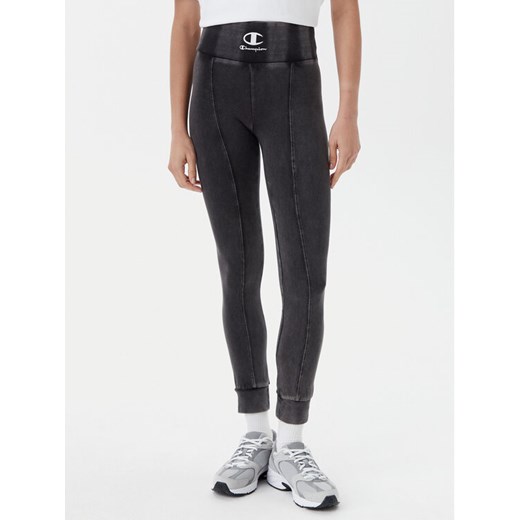 Champion Legginsy 118008 Szary Slim Fit ze sklepu MODIVO w kategorii Spodnie damskie - zdjęcie 182668439