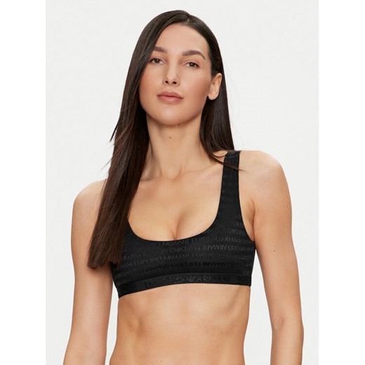 Emporio Armani Underwear Biustonosz top 164232 3F204 00020 Czarny ze sklepu MODIVO w kategorii Biustonosze - zdjęcie 182668446