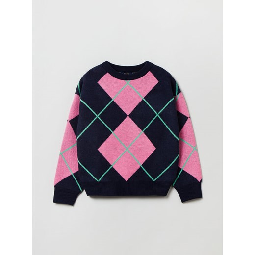OVS Sweter 1829806 Kolorowy Regular Fit ze sklepu MODIVO w kategorii Swetry dziewczęce - zdjęcie 182668496