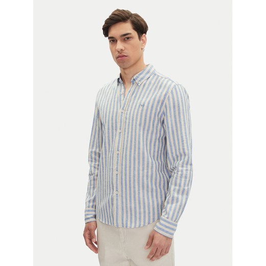 Mustang Koszula Rawlins 1016249 Błękitny Slim Fit ze sklepu MODIVO w kategorii Koszule męskie - zdjęcie 182668518