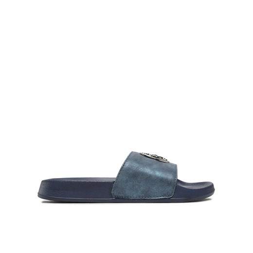 U.S. Polo Assn. Klapki Ivy00 IVY001 SHINY Niebieski ze sklepu MODIVO w kategorii Klapki damskie - zdjęcie 182668548