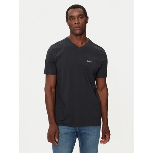 Boss T-Shirt Tee V 50506347 Granatowy Regular Fit ze sklepu MODIVO w kategorii T-shirty męskie - zdjęcie 182668668