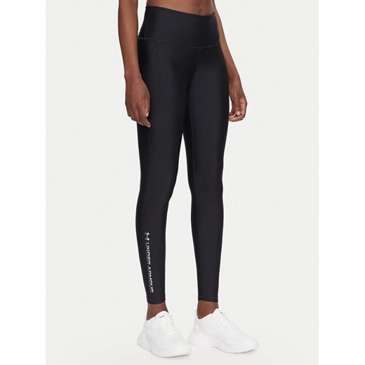 Under Armour Legginsy Tech™ Branded 6001621 Czarny Slim Fit ze sklepu MODIVO w kategorii Spodnie damskie - zdjęcie 182668726