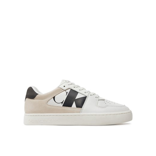 Calvin Klein Jeans Sneakersy Classic Cupsole Low Laceup Nbs YM0YM01002 Biały 44 MODIVO