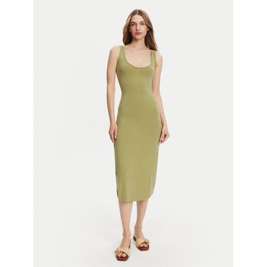 Billabong Sukienka dzianinowa EBJKD00114 Zielony Regular Fit ze sklepu MODIVO w kategorii Sukienki - zdjęcie 182668798