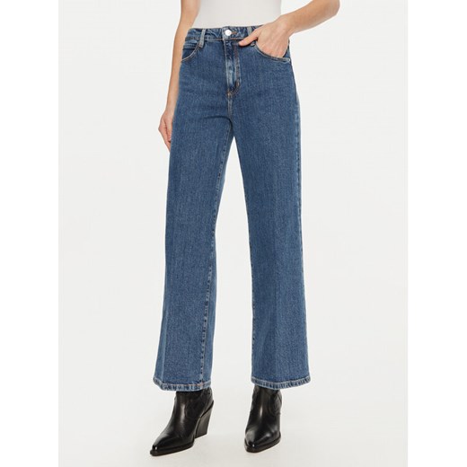 Guess Jeansy W4BA1A D4NH5 Niebieski Wide Leg ze sklepu MODIVO w kategorii Jeansy damskie - zdjęcie 182668885