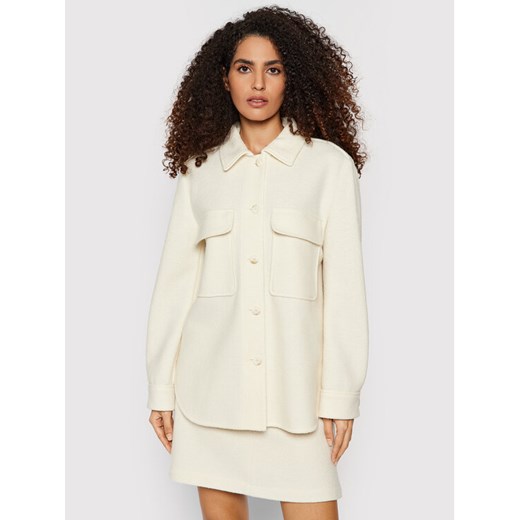 Boss Koszula C_Jukida 50466649 Écru Relaxed Fit ze sklepu MODIVO w kategorii Koszule damskie - zdjęcie 182668899