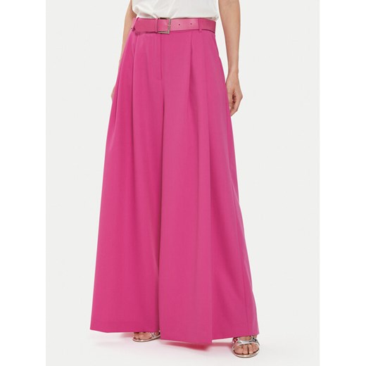 Imperial Spodnie palazzo P3U0HIC Różowy Relaxed Fit ze sklepu MODIVO w kategorii Spodnie damskie - zdjęcie 182668939