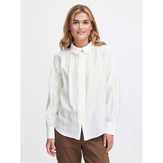 Fransa Koszula 20612828 Biały Relaxed Fit ze sklepu MODIVO w kategorii Koszule damskie - zdjęcie 182669055