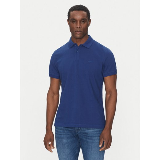 s.Oliver Polo 2138262 Niebieski Regular Fit ze sklepu MODIVO w kategorii T-shirty męskie - zdjęcie 182669057