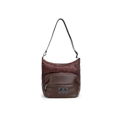 Monnari Torebka TORIMP0-24J-BAG4870-K017D000-R00 Brązowy ze sklepu MODIVO w kategorii Listonoszki - zdjęcie 182669059