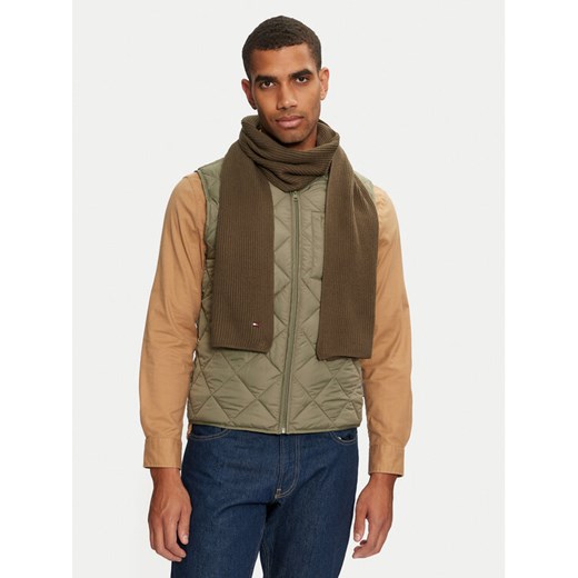 Tommy Hilfiger Szalik Flag AM0AM12847 Beżowy ze sklepu MODIVO w kategorii Szaliki męskie - zdjęcie 182669107