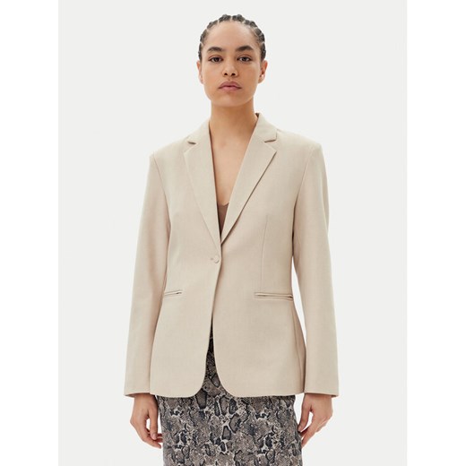 JJXX Marynarka Ellis 12268835 Beżowy Regular Fit ze sklepu MODIVO w kategorii Marynarki damskie - zdjęcie 182669258