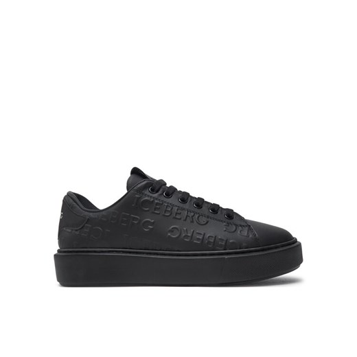 Iceberg Sneakersy Bozema ID2112 Czarny ze sklepu MODIVO w kategorii Buty sportowe damskie - zdjęcie 182669277