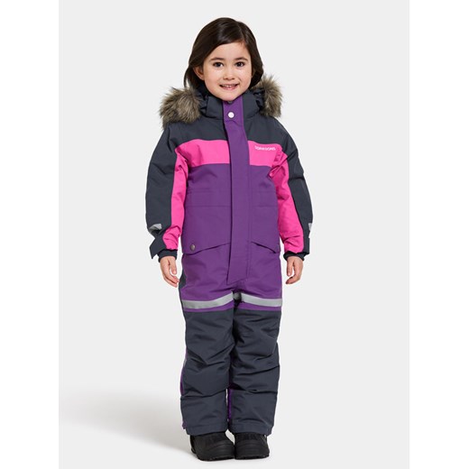 Didriksons Kombinezon zimowy Bjärven 505466 Fioletowy Regular Fit ze sklepu MODIVO w kategorii Kombinezony dziewczęce - zdjęcie 182669287