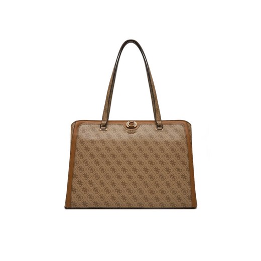 Guess Torebka TWB953 19160 Beżowy ze sklepu MODIVO w kategorii Torby Shopper bag - zdjęcie 182669316