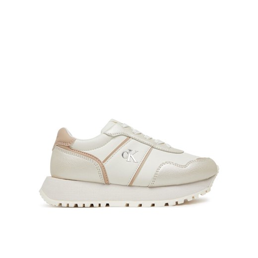 Calvin Klein Jeans Sneakersy V3A9-82034-1355A M Écru ze sklepu MODIVO w kategorii Buty sportowe dziecięce - zdjęcie 182669346