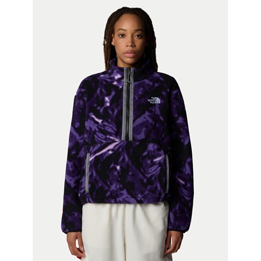 The North Face Polar Fleeski NF0A88Z3 Fioletowy Regular Fit ze sklepu MODIVO w kategorii Bluzy damskie - zdjęcie 182669355