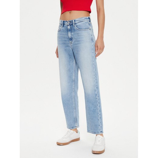Please Jeansy P8159HRWA1 Niebieski Regular Fit ze sklepu MODIVO w kategorii Jeansy damskie - zdjęcie 182669388